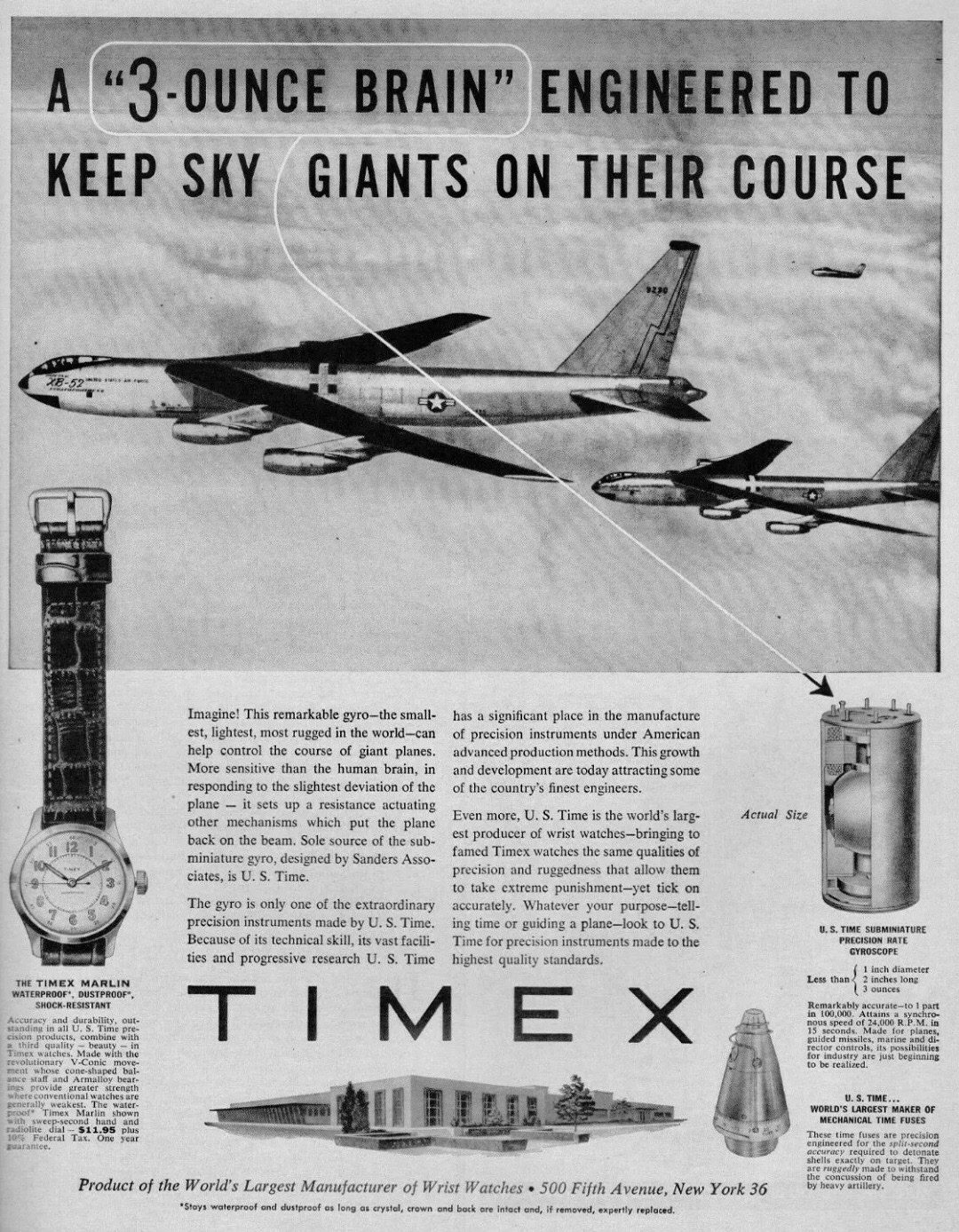 1954 Timex advertisement