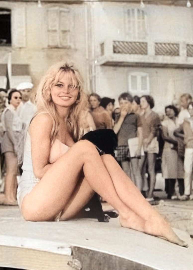 Brigitte Bardot, 1958 - Saint-Tropez