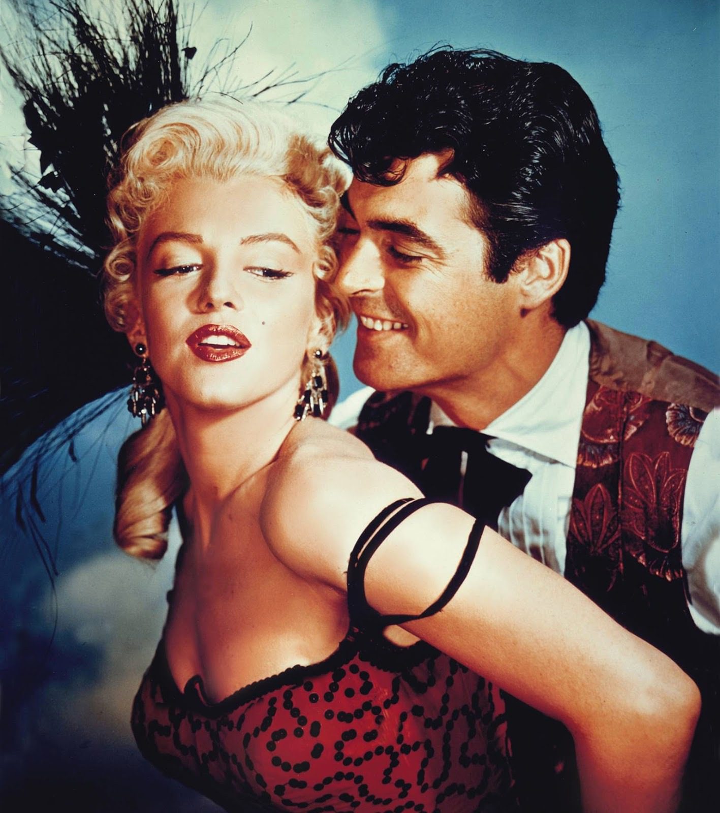 Marilyn Monroe - Rory Calhoun (River of no return) 1954