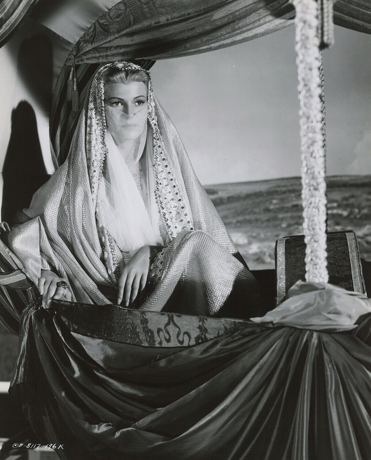 Sultry Rita Hayworth as Salome, 1953