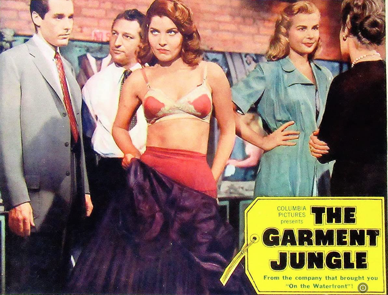 Kerwin Mathews - Gia Scala (The garment jungle) 1957