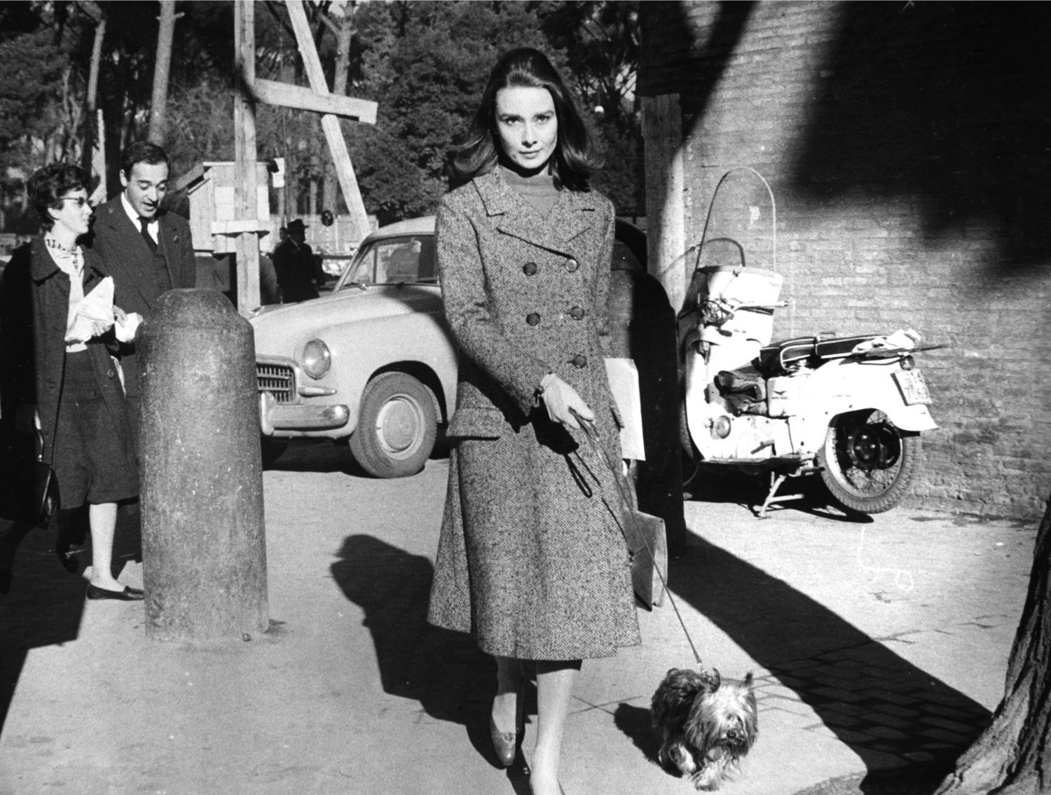 Audrey Hepburn  in Rome, 1959