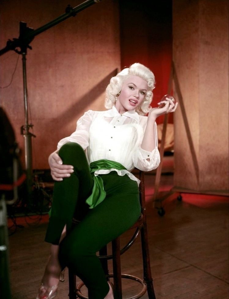 Jayne Mansfield in “ The Girl Can’t Help It “,1956