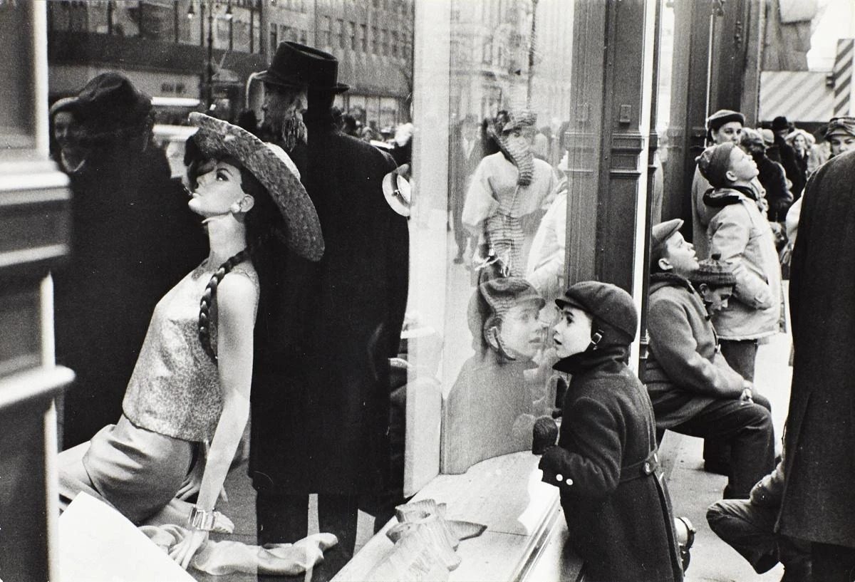 Madison Avenue, Shop Window. New York City, 1958