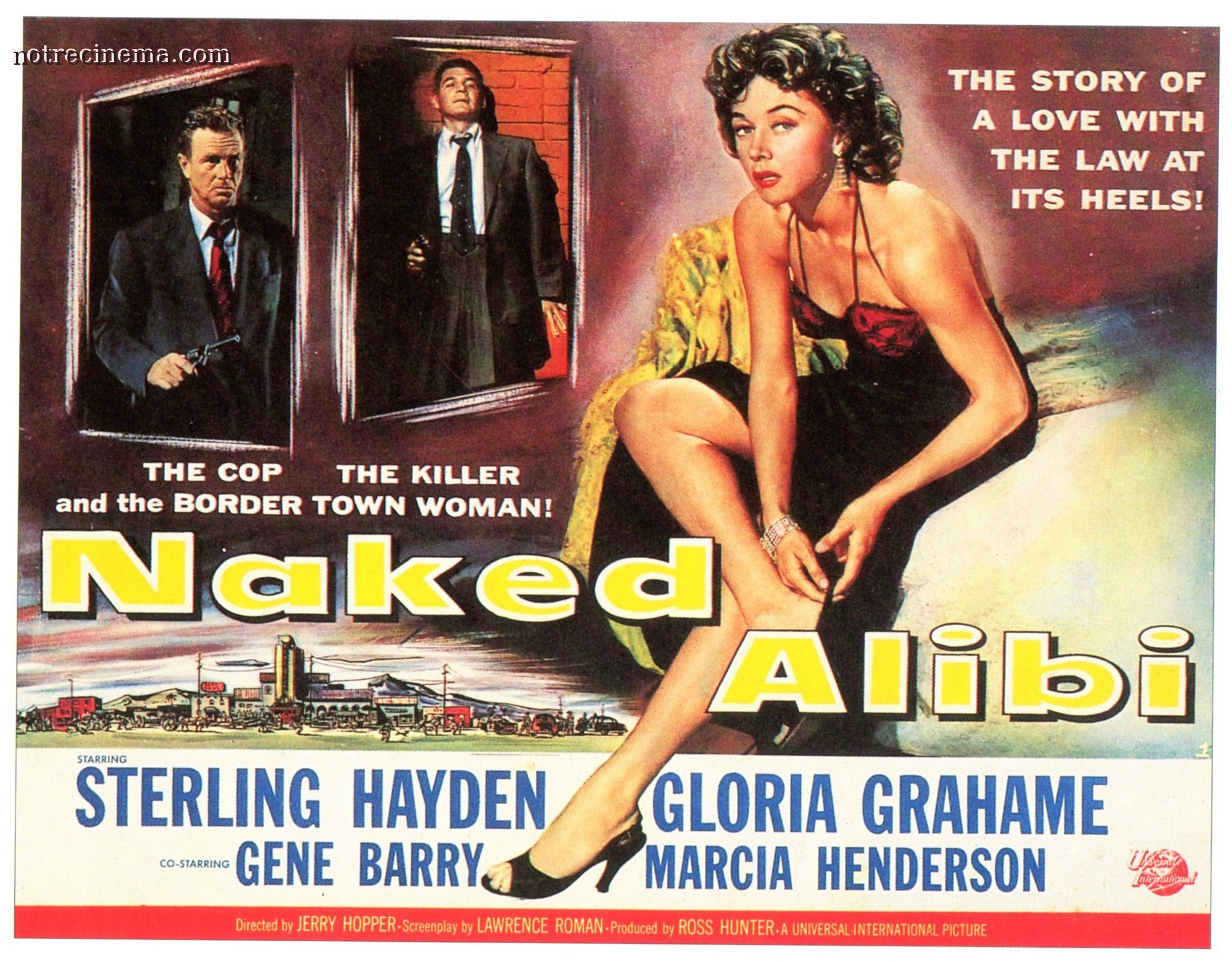 Naked alibi (1954)