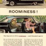 April 1959 National Geographic ad for Chrysler Windsor.