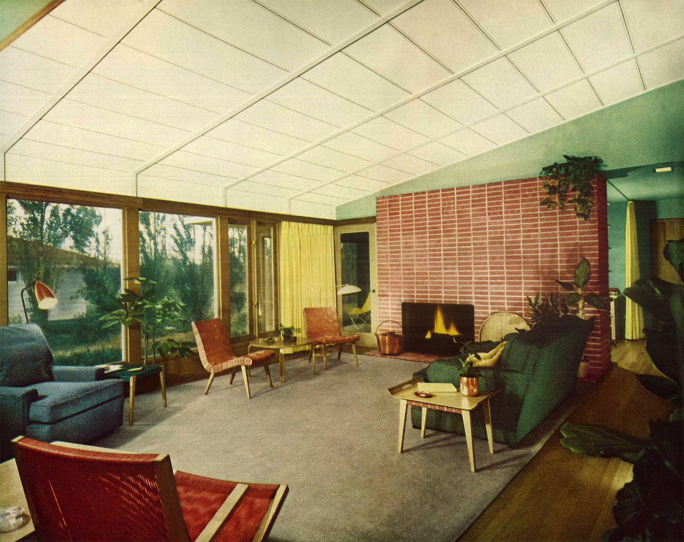 Vintage Living Room From 1951