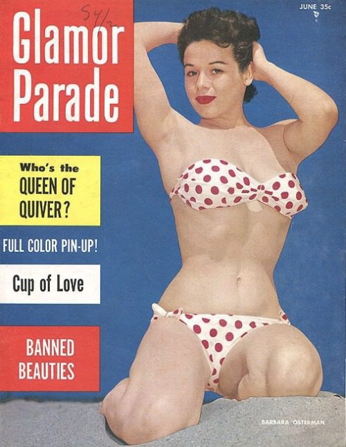 Barbara Osterman Glamour Parade Magazine in June 1957