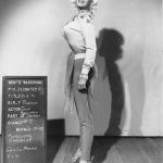 Jayne Mansfield in wardrobe tests for ‘The Girl Can’t Help It’ (1956)