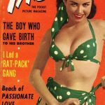 Jeanne Carmen, 1950s Era B Movie Actress And Trick Shot Golfer Appearing On The Cover Of Tab Magazine, September 1954.