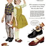 1958 Buster Brown Shoe ad