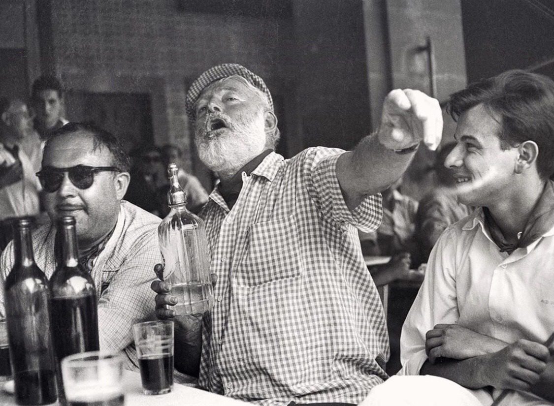 “I drink to make other people more interesting”Ernest Hemingway in Havana Cuba - 1950