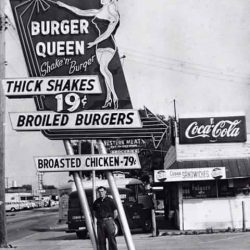 Burger Queen in Tampa, Florida in 1958