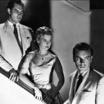 Jeffrey Hunter, Robert Wagner, and Joanne Woodward in A Kiss Before Dying (1956)