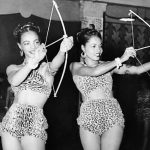 Nightclub entertainers, 1950s. 2