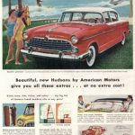 1955 American Motors Hudson automobile advertising