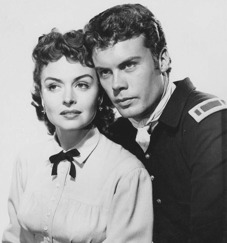 Donna Reed - Robert Francis (They rode west) 1954