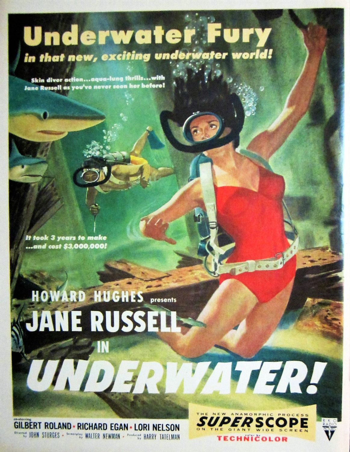 Underwater! 1955