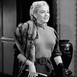 “I don’t want to make trouble. All I want is a drink.” Marilyn Monroe in All About Eve (1950) dir. Joseph L. M