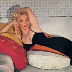 Marilyn Monroe, photographed by Cecil Beaton in 1955.