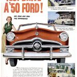 1950 Ford automobile advertisement