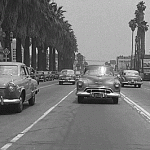 Sunset Boulevard in Los Angeles, 1952