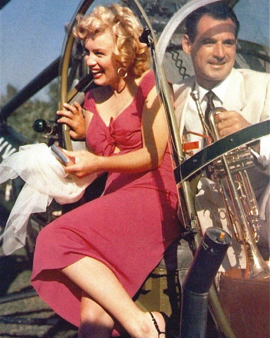 Marilyn Monroe and Ray Anthony - 1952
