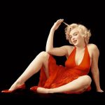 Marilyn Monroe in red