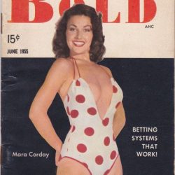 Bold 55 Mara Corday on the cover