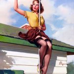 On the House by Gil Elvgren, 1958