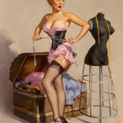 Waisted-Effort-by-Gil-Elvgren-1952-scaled