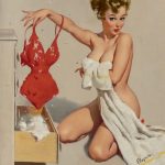 Partial Coverage by Gil Elvgren – 1956