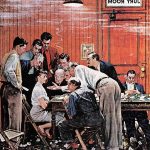 “The Holdout” by Norman Rockwell (1959)