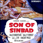 Sally Forrest, Dale Robertson, and Lili St. Cyr in Son of Sinbad (1955)