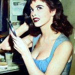 Tina Louise getting ready