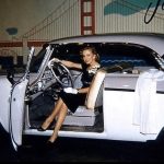 Dodge La Femme – s specially optioned model to appeal to ladies – in Misty Orchid and Regal Orchid color scheme – 1956.