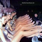 Showgirls waiting