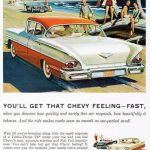 1958 Chevrolet advertisement