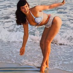 Beach Bettie Page