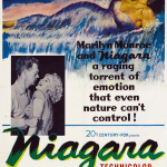 Marilyn Monroe and Joseph Cotten in Niagara (1953)