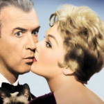 James Stewart and Kim Novak in Bell Book and Candle (1958)